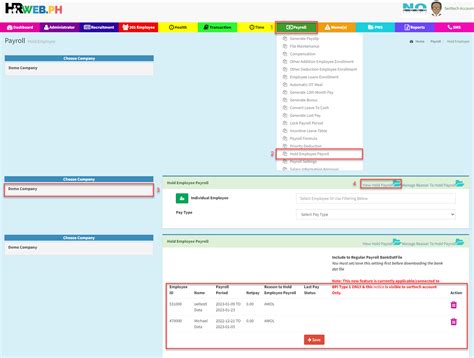 HRweb.ph Support Help Desk.